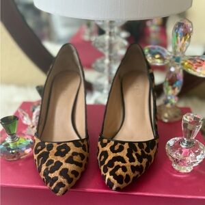 Franco Sarto Animal Print Heels